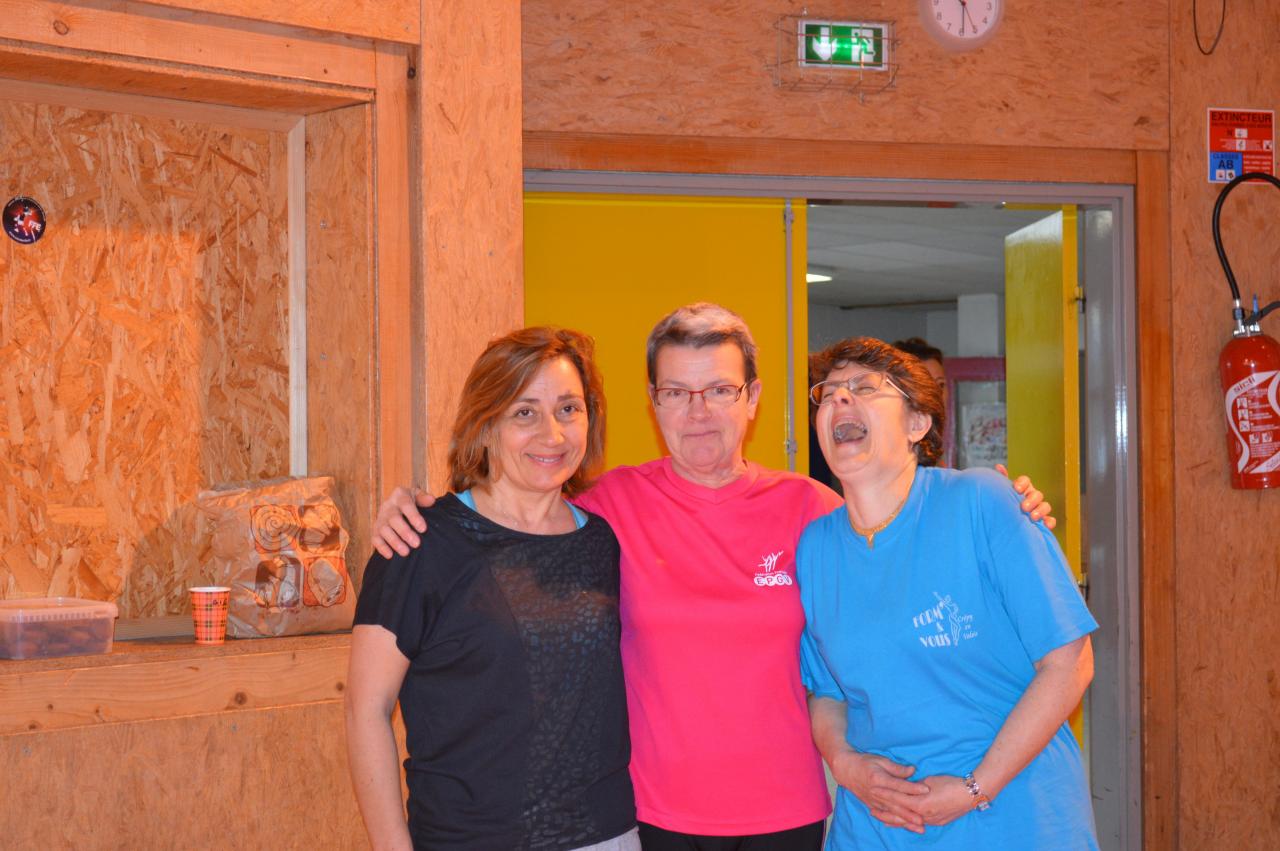 Des participants tout sourire ....